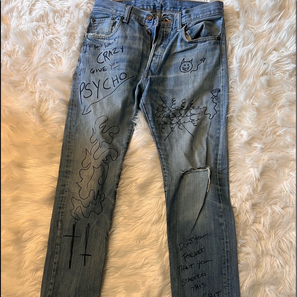 Psycho Crazy graffiti Levi’s